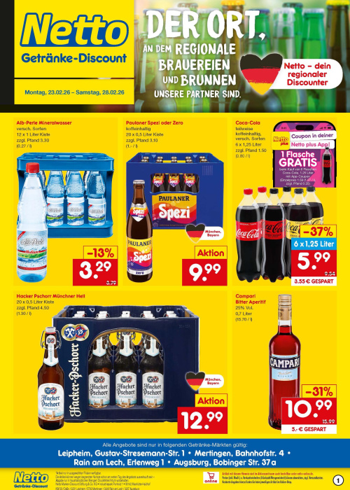 Getränkemarkt in deiner Nähe