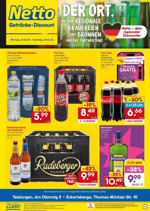 Getränkemarkt in deiner Nähe