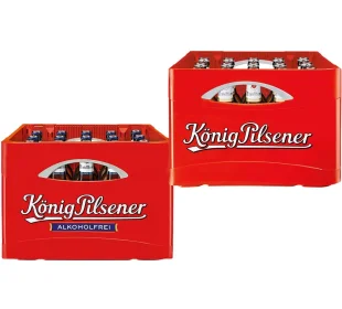 König Pilsener oder Alkoholfrei