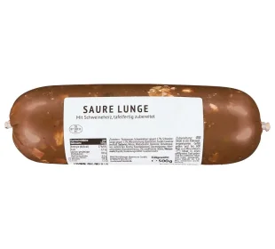 Saure Lunge mit Herz