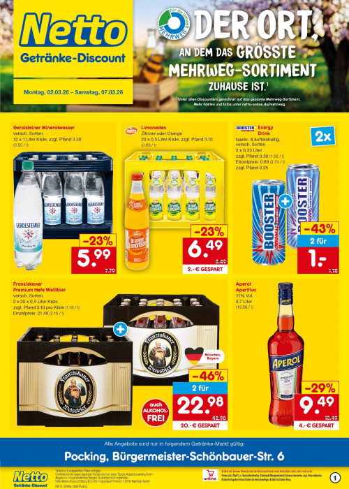 Getränkemarkt in deiner Nähe