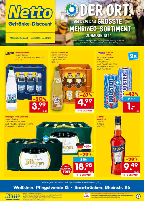 Getränkemarkt in deiner Nähe