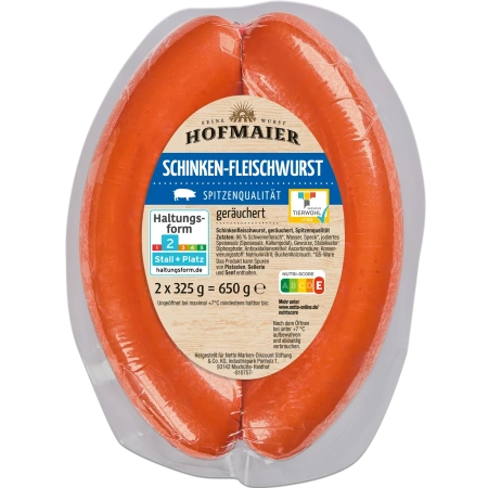 Schinkenfleischwurst