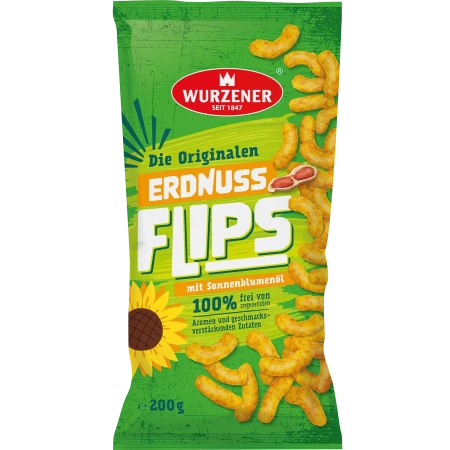Wurzener Erdnussflips