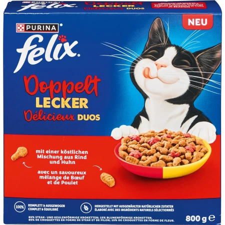 Felix Doppeltlecker Katzennahrung