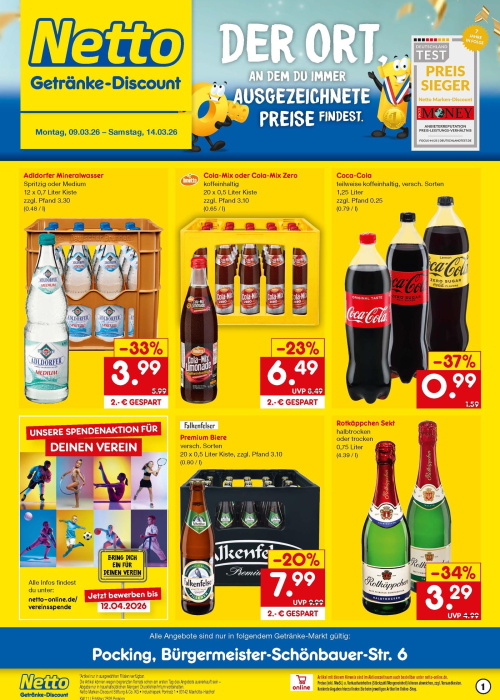 Getränkemarkt in deiner Nähe