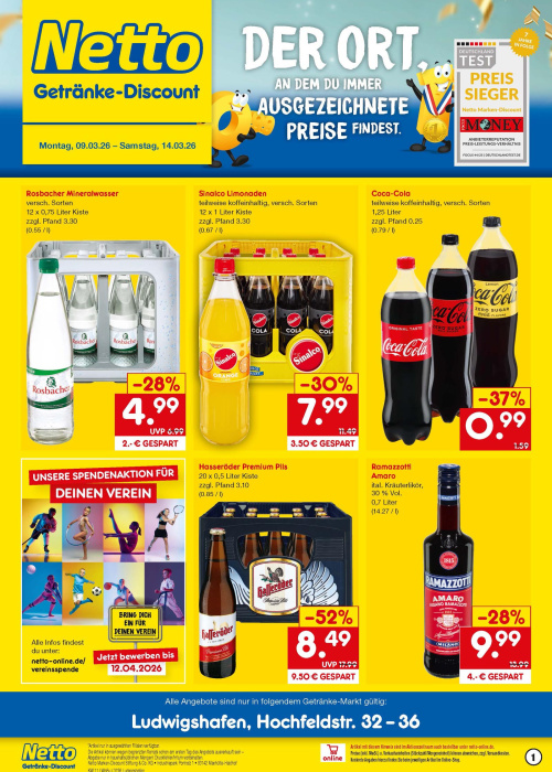 Getränkemarkt in deiner Nähe