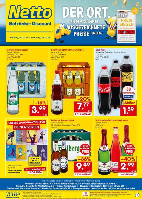 Getränkemarkt in deiner Nähe