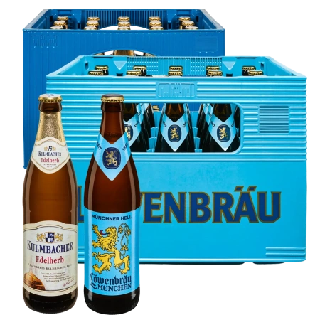 Löwenbräu Original oder Kulmbacher Edelherb Pils