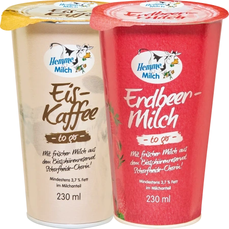 Hemme Milch Milchgetränke to go