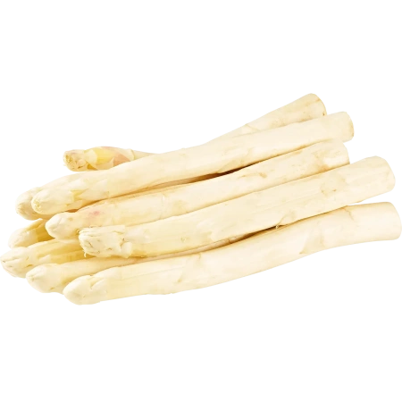 Spargel weiß violett