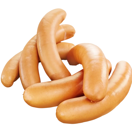 Bockwurst oder Knoblauchbrühwurst