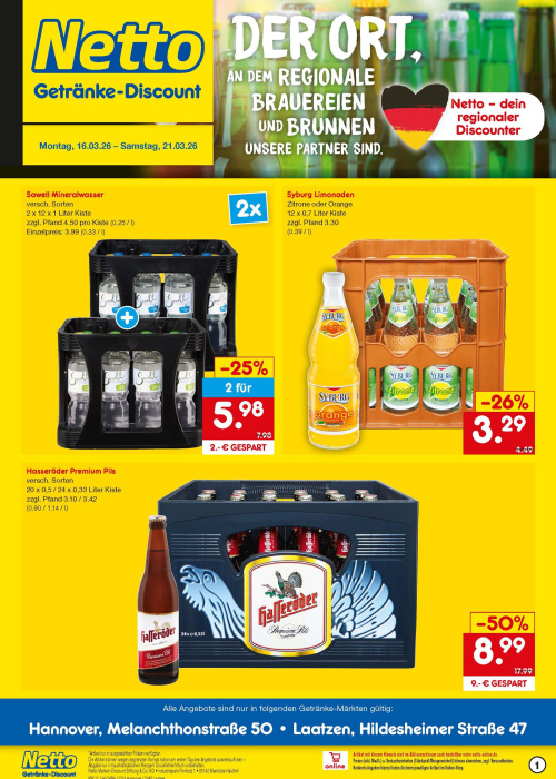 Getränkemarkt in deiner Nähe