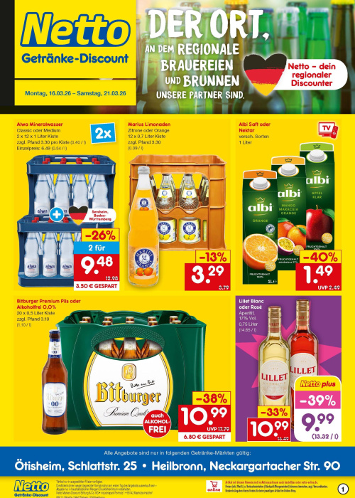 Getränkemarkt in deiner Nähe