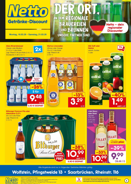 Getränkemarkt in deiner Nähe