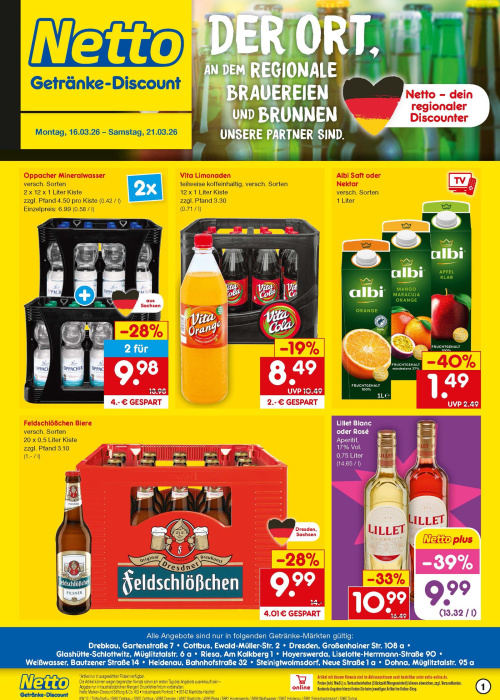 Getränkemarkt in deiner Nähe