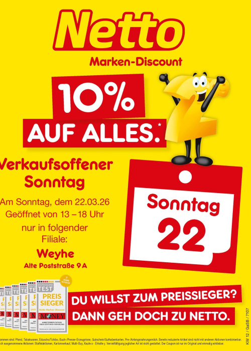 Verkaufsoffener Sonntag deiner Nähe