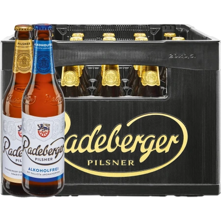 Radeberger Pilsner oder Alkoholfrei