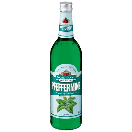 Nordbrand Nordhausen Pfefferminz oder Saure Kirsche