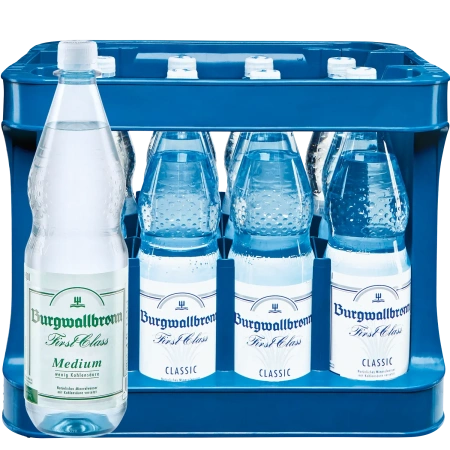 Burgwallbronn Natürliches Mineralwasser