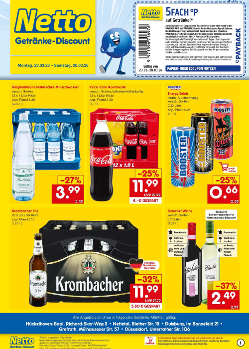 Getränkemarkt in deiner Nähe