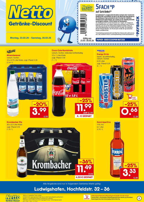 Getränkemarkt in deiner Nähe