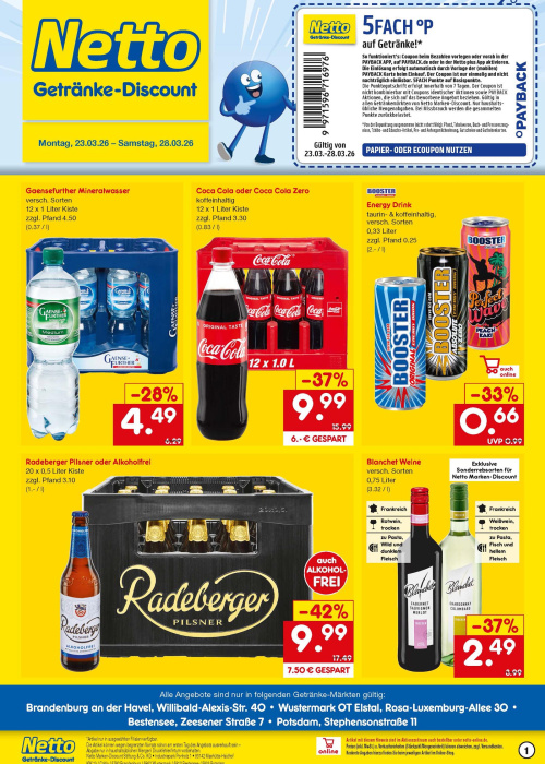 Getränkemarkt in deiner Nähe