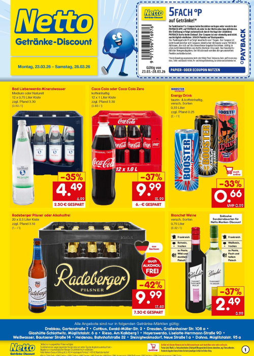 Getränkemarkt in deiner Nähe