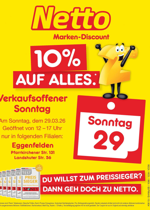 Verkaufsoffener Sonntag deiner Nähe