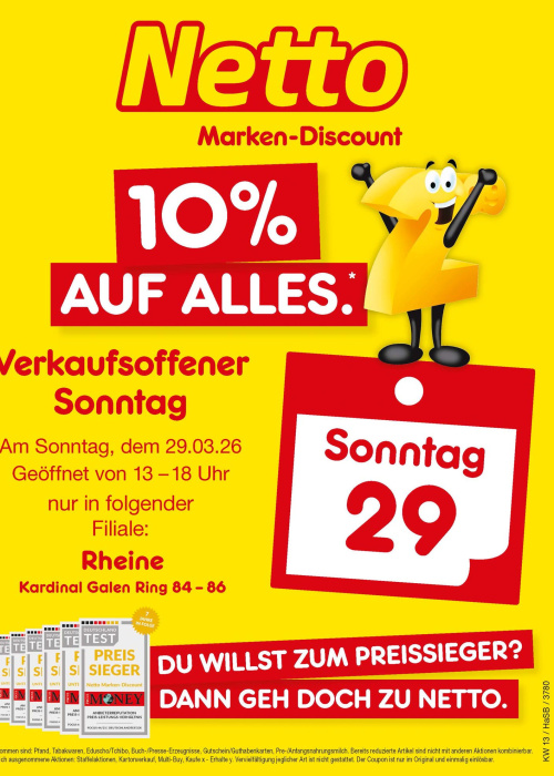 Verkaufsoffener Sonntag deiner Nähe