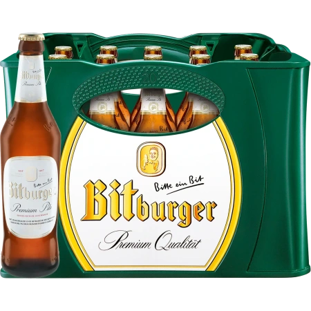 Bitburger Premium Pils oder Alkoholfrei 0,0%