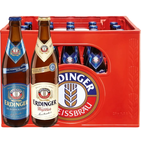 Erdinger Weißbier Hell oder Alkoholfrei