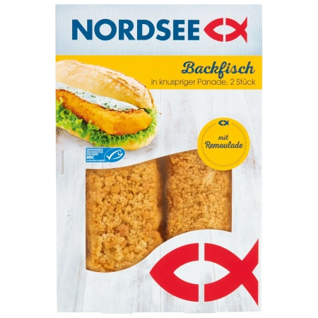 Nordsee Backfisch oder Fischfrikadellen Bremer Art