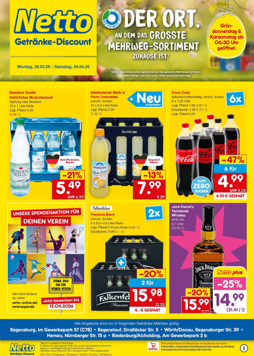 Getränkemarkt in deiner Nähe