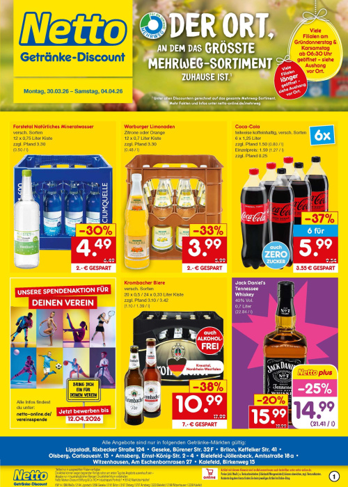 Getränkemarkt in deiner Nähe