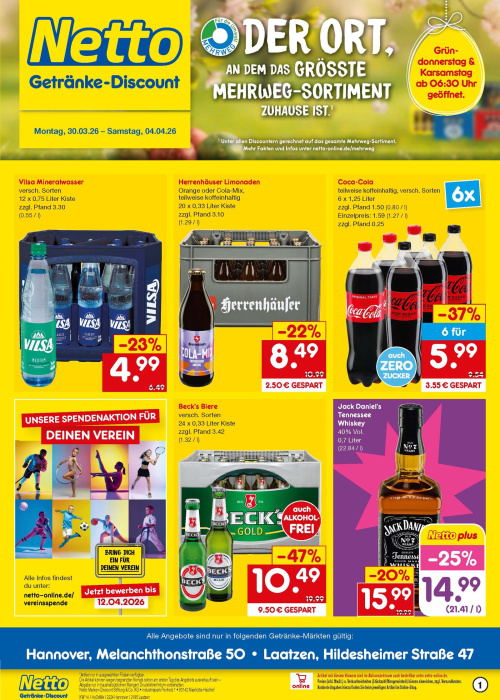 Getränkemarkt in deiner Nähe