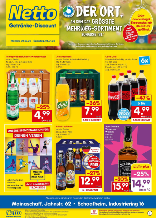 Getränkemarkt in deiner Nähe