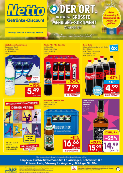 Getränkemarkt in deiner Nähe