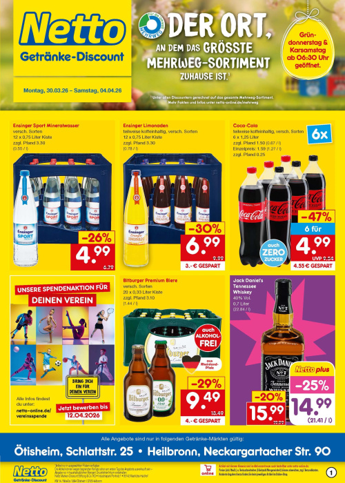 Getränkemarkt in deiner Nähe