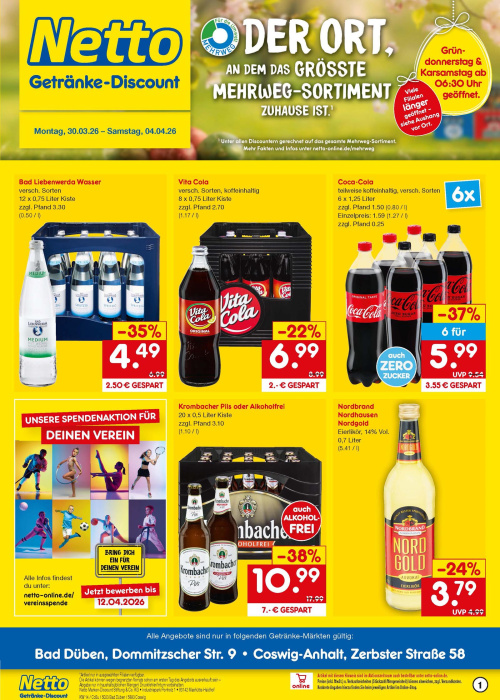 Getränkemarkt in deiner Nähe