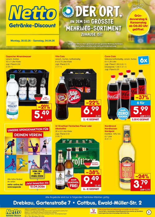 Getränkemarkt in deiner Nähe