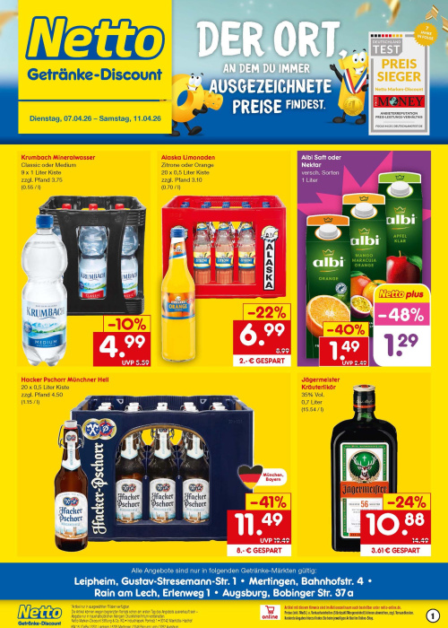 Getränkemarkt in deiner Nähe