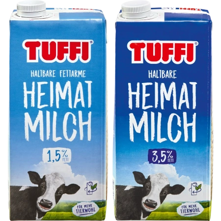 Tuffi haltbare Milch