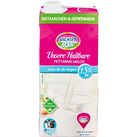 Sachsenmilch Unsere Haltbare Milch