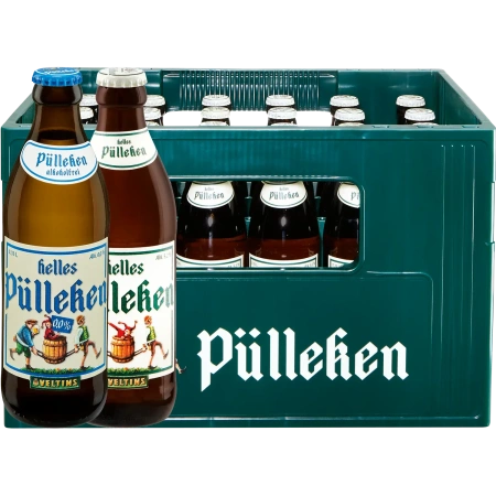 Veltins Helles Pülleken oder Helles Pülleken 0,0%