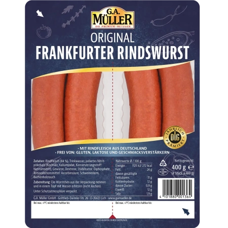 Original Frankfurter Rindswurst