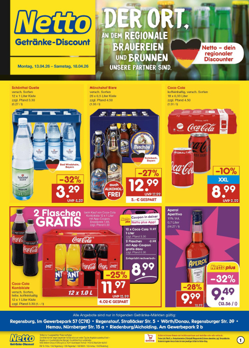 Getränkemarkt in deiner Nähe