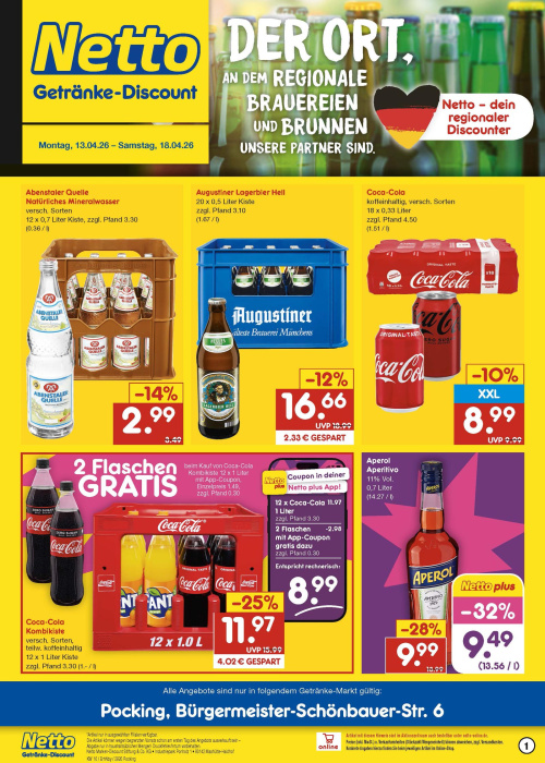 Getränkemarkt in deiner Nähe