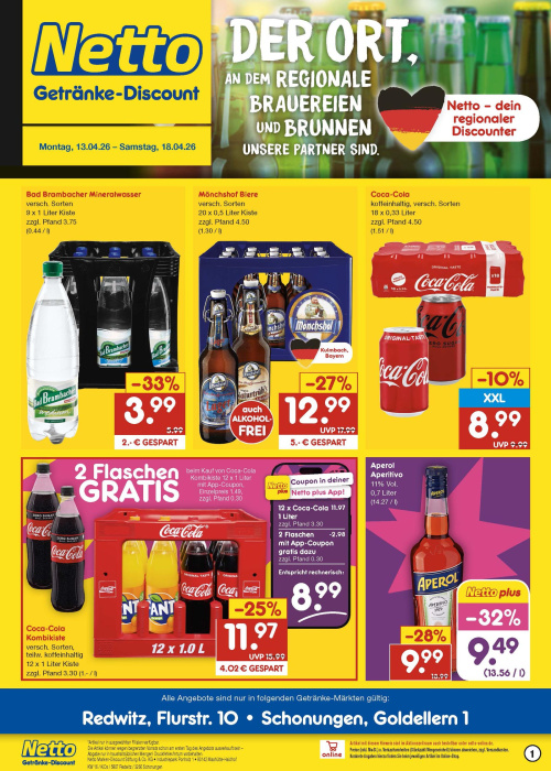 Getränkemarkt in deiner Nähe