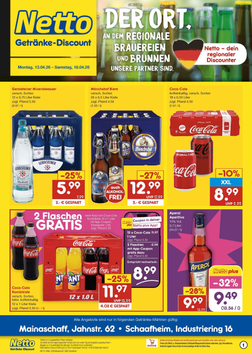 Getränkemarkt in deiner Nähe